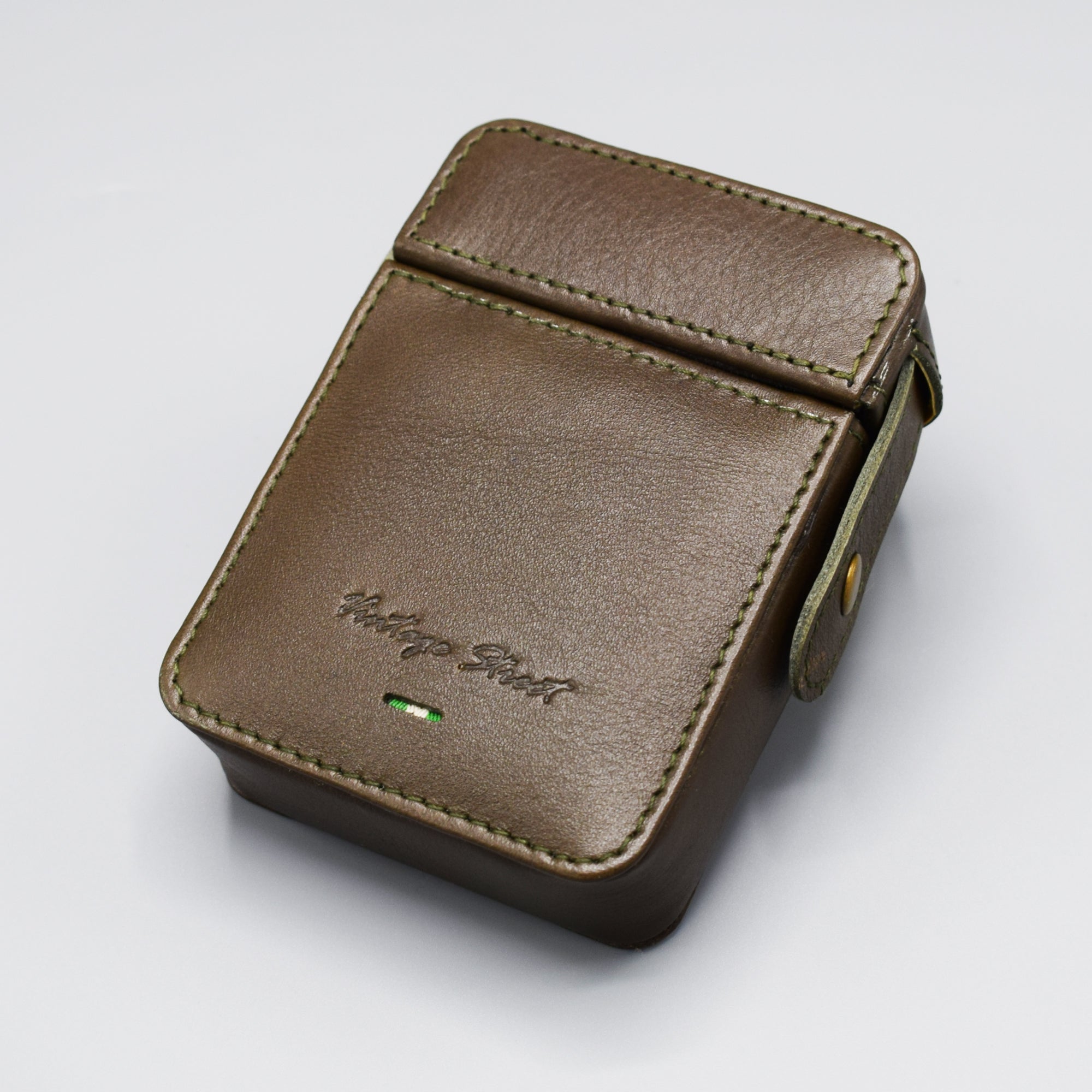 RHINO - CIGARETTE CASE GREEN