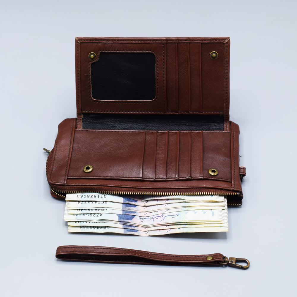 PHONE WALLET - BROWN